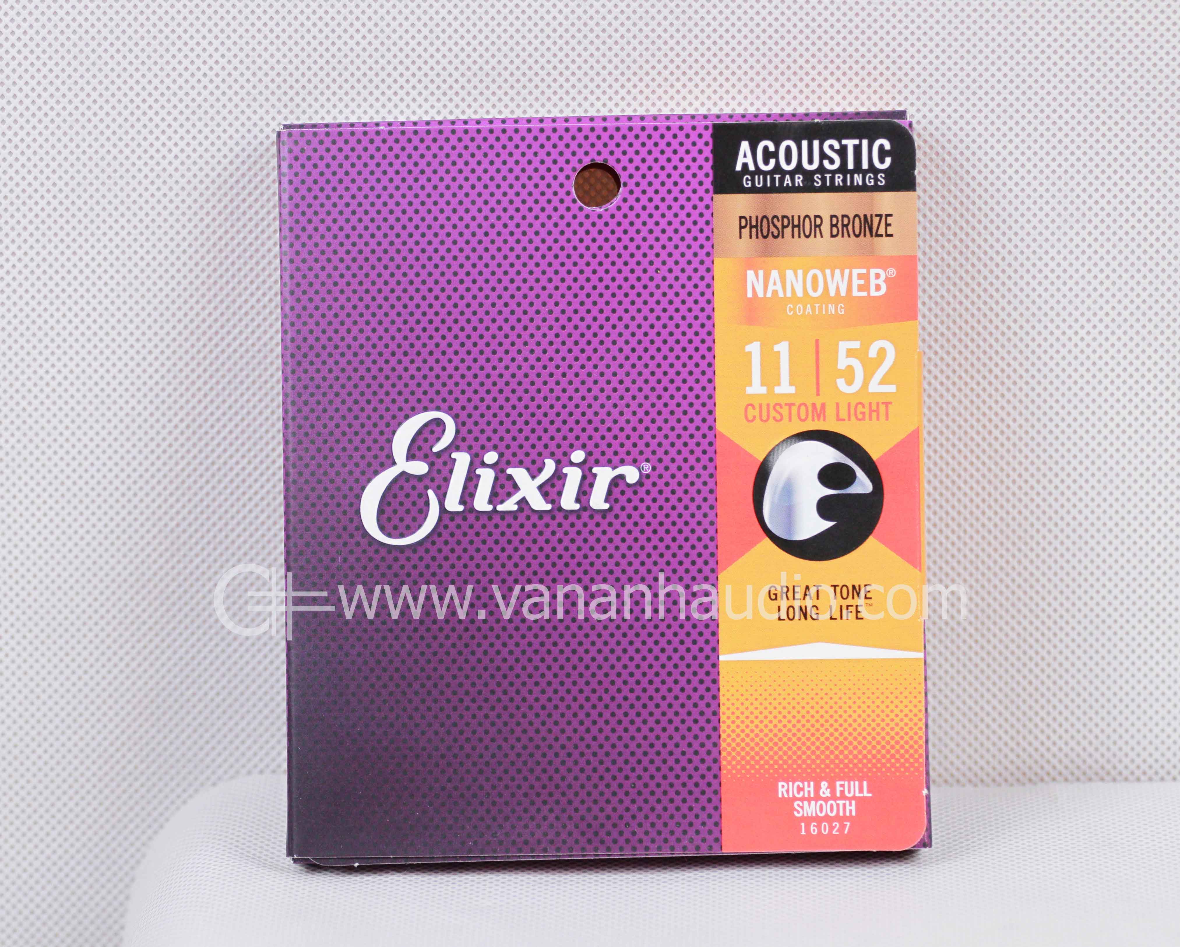Dây đàn guitar Acoustic Elixir Phosphor Bronze(cỡ 11) Dây đàn guitar Acoustic Elixir Phosphor Bronze(cỡ 11)