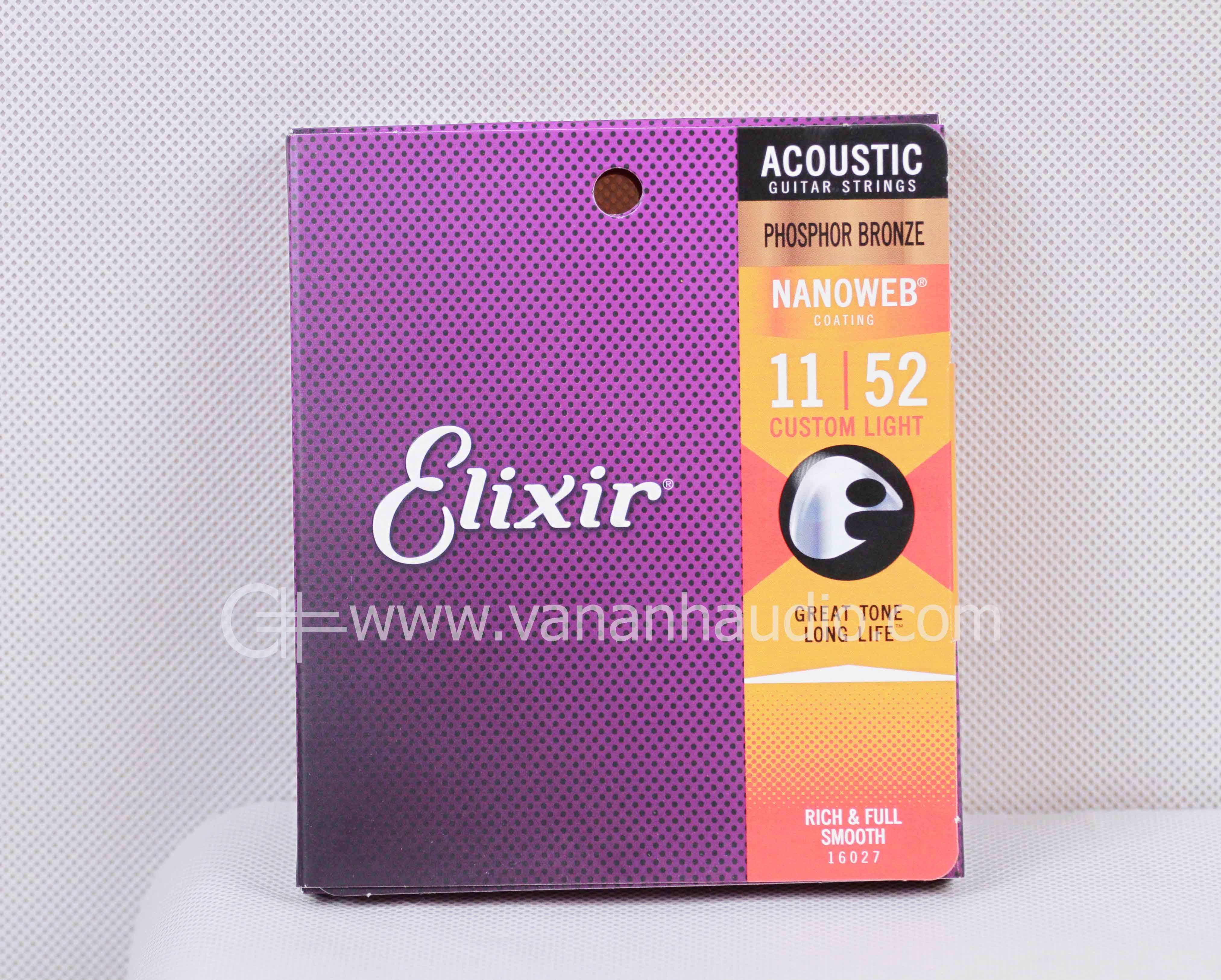 Dây đàn guitar  Acoustic Elixir Phosphor Bronze(cỡ 11)