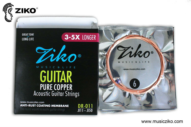 Dây đàn guitar acoustic ZiKo DR-011