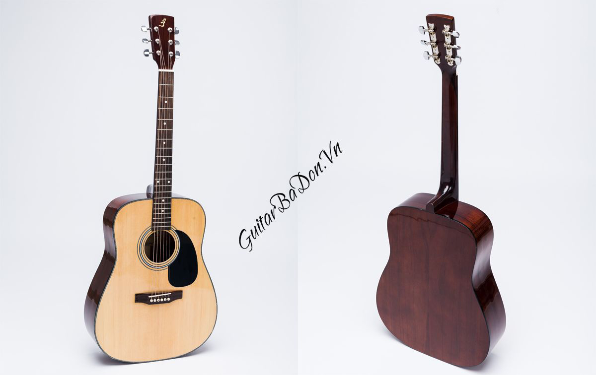 Đàn guitar acoustic Ba Đờn D-120 Đàn guitar acoustic Ba Đờn D-120