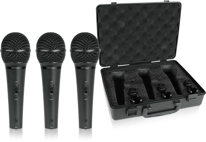 Bộ 3 micro Behringer XM1800S Bộ 3 micro Behringer XM1800S