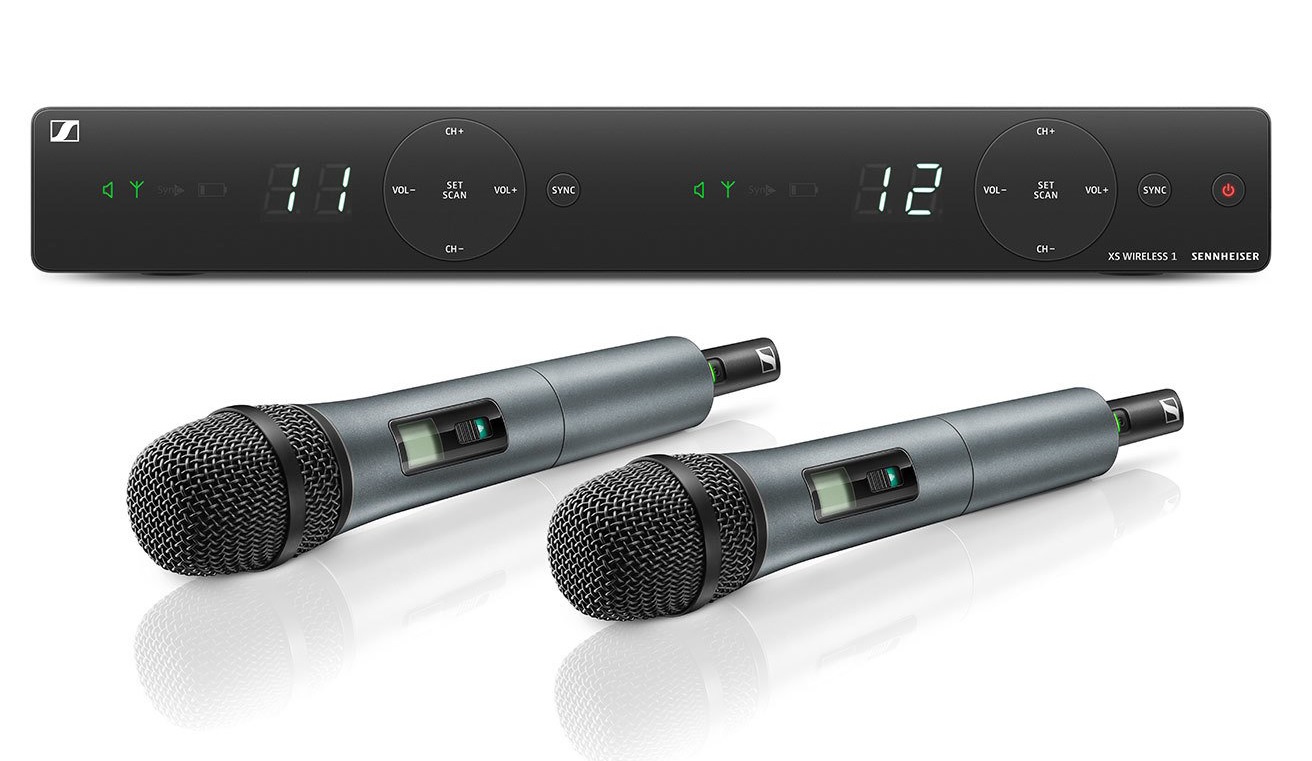 Micro không dây Sennheiser XSW 1-835 DUAL-B Micro không dây Sennheiser XSW 1-835 DUAL-B