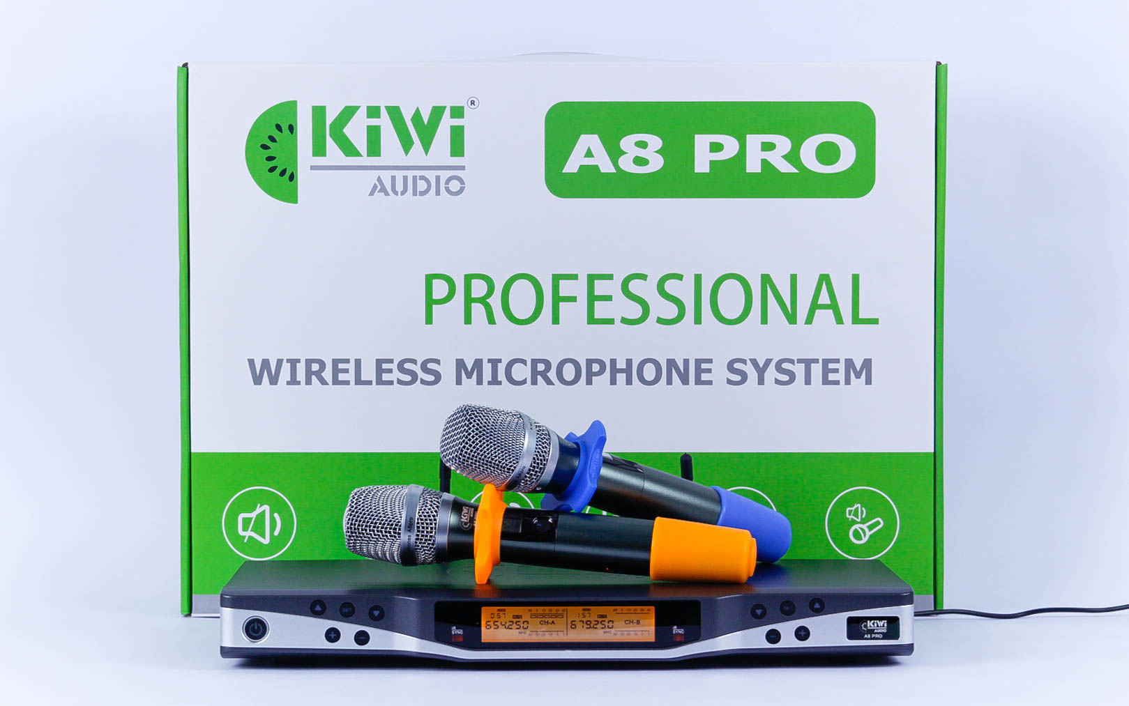 MICRO KHÔNG DÂY KIWI A8 PRO